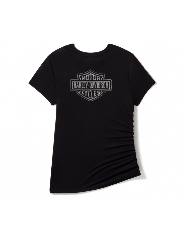 Футболка жіноча TOP-KNIT,BLACK розмір S