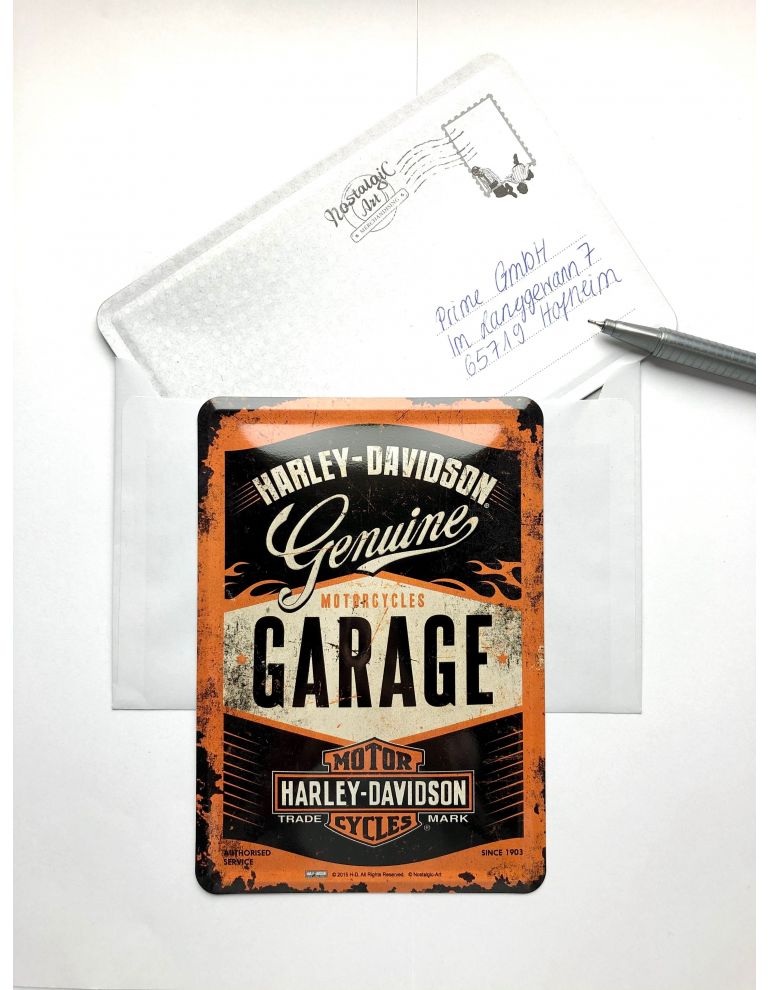 Поштова картка Genuine Garage 10x14
