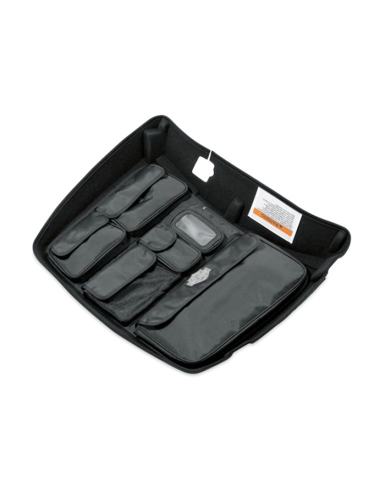 Tour-Pak Lid Fitted Lining with Organizer - Premium Black