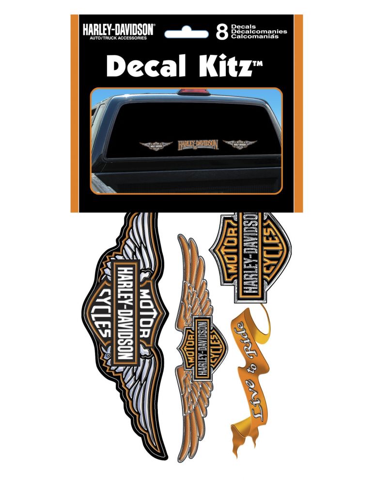 Деколь набір Harley-Davidson - Assorted Decal Kit