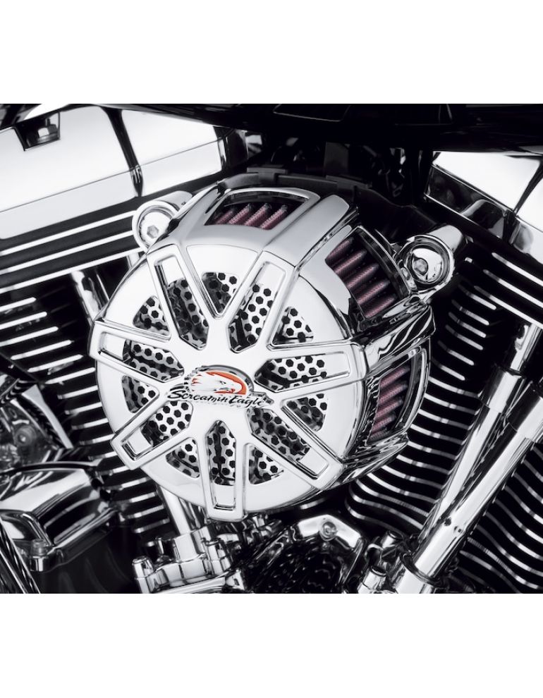 Screamin' Eagle Chisel Extreme Billet Air Cleaner Kit