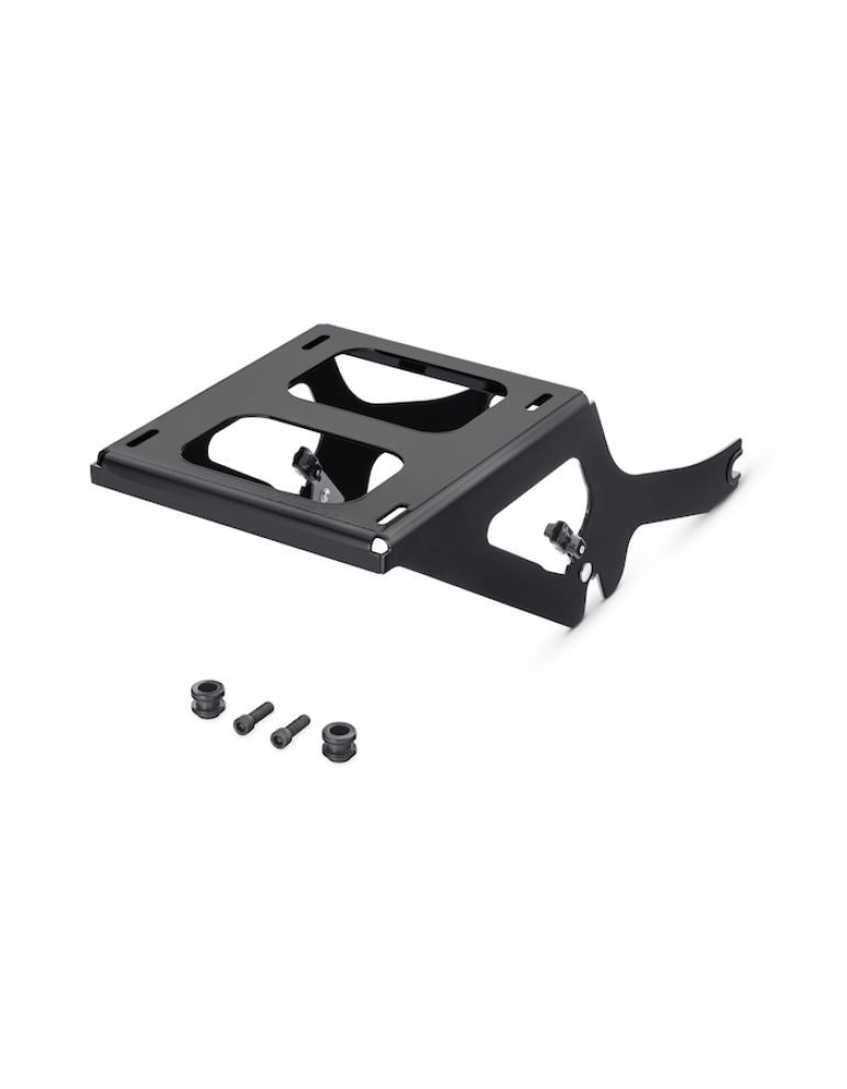 HoldFast Two-Up Tour-Pak Mounting Rack - Gloss Black