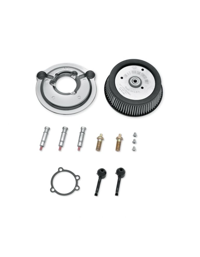 Screamin' Eagle Round Sportster High-Flow Air Cleaner Kit