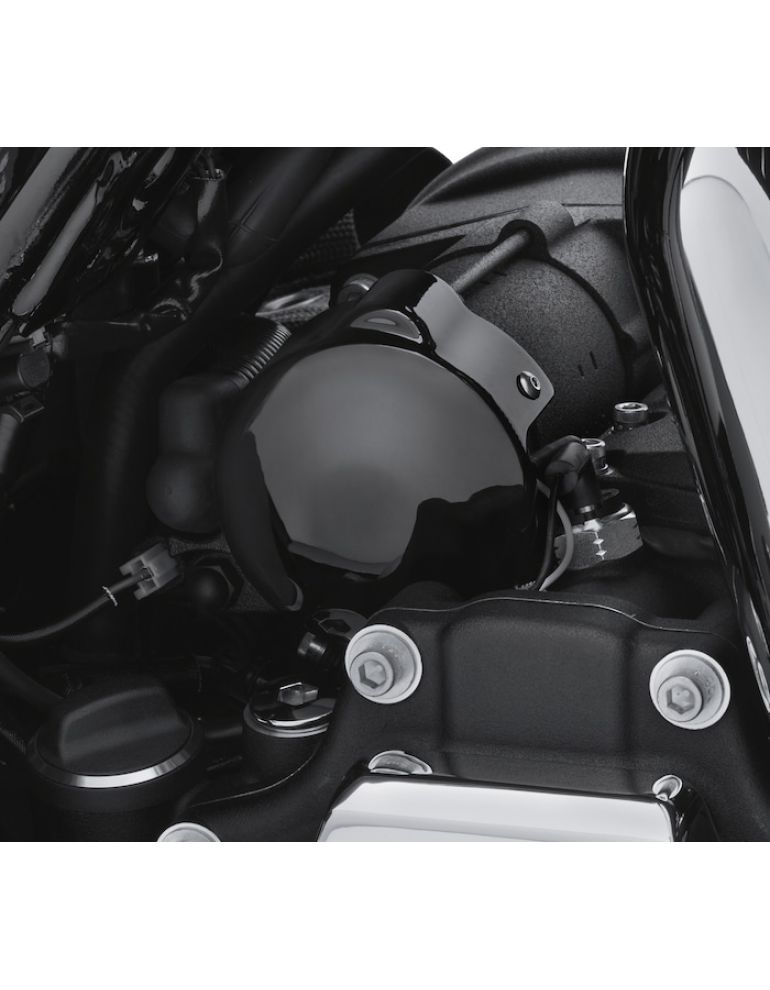 Starter Motor End Cover - Gloss Black