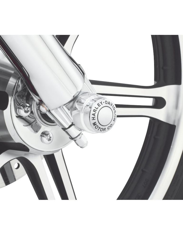 Harley-Davidson Motor Co. Front Axle Nut Covers