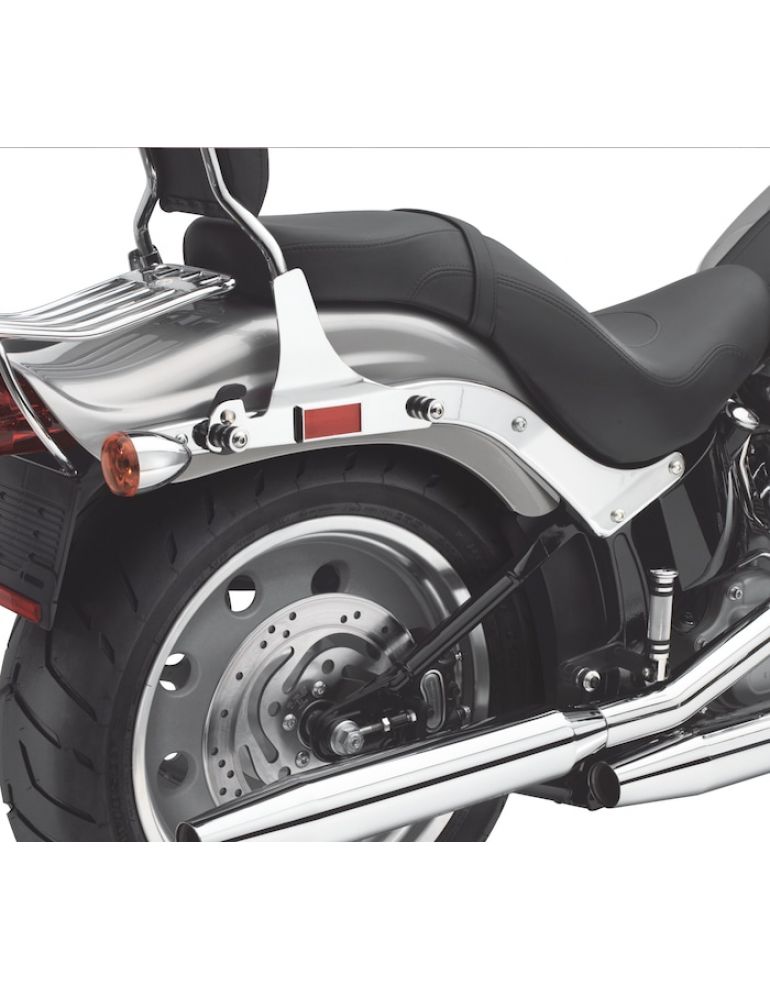 H-D Detachables Leather Saddlebags - Smooth