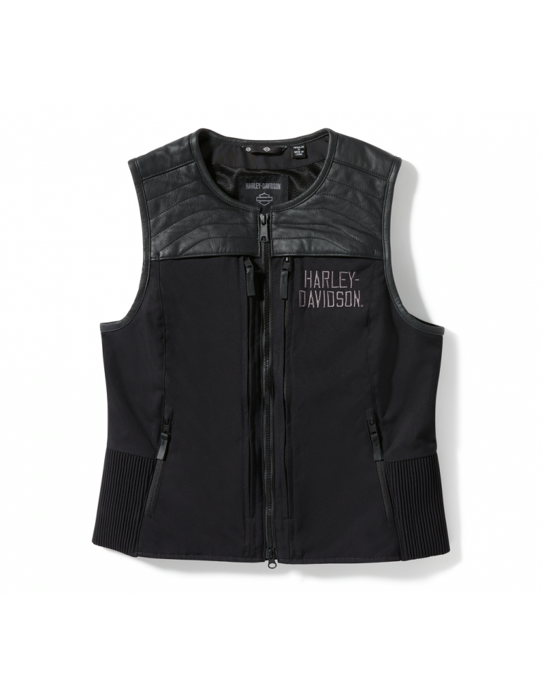 Жилет жіночий VEST-TEXTILE,UTILITY,BLACK розмір XS