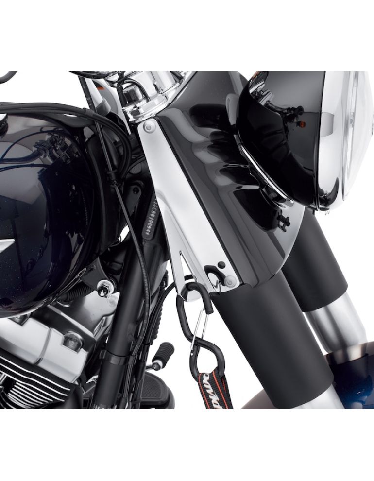 Chrome Tie-Down Brackets