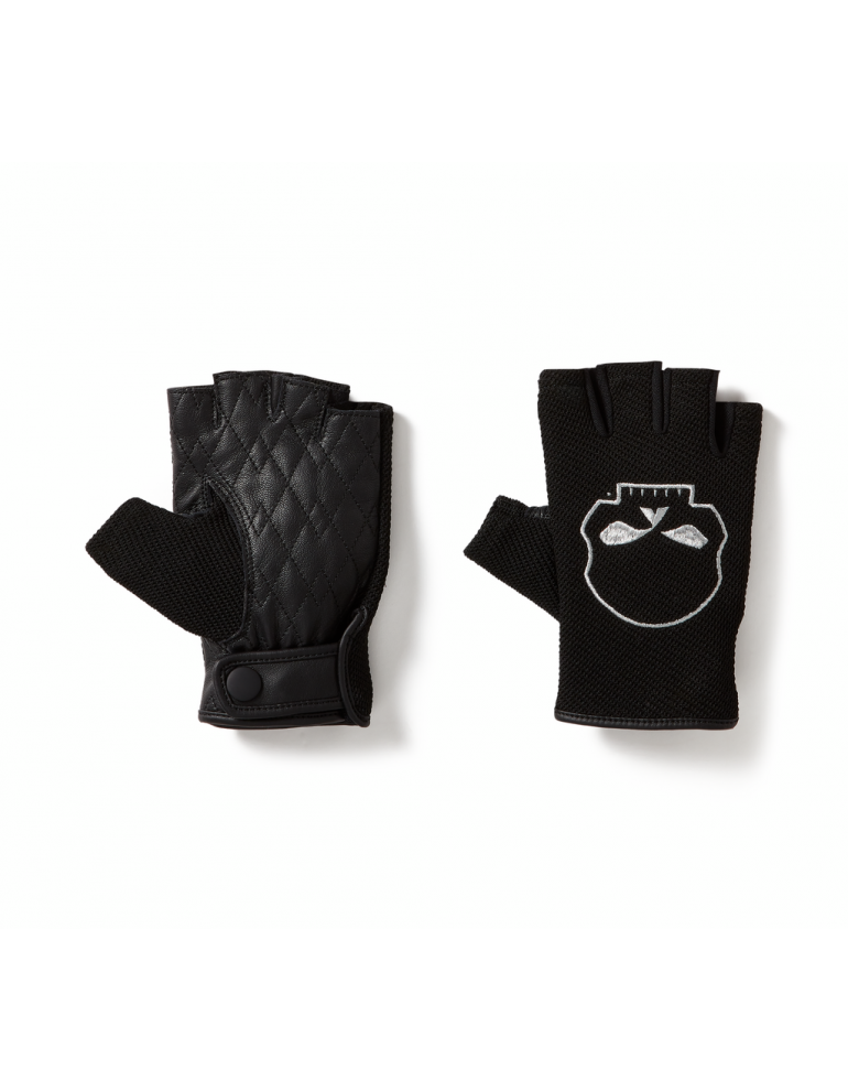Жіночі рукавички GLOVES-F/L,WILLIE G,TEXTILE,BLACK розмір S