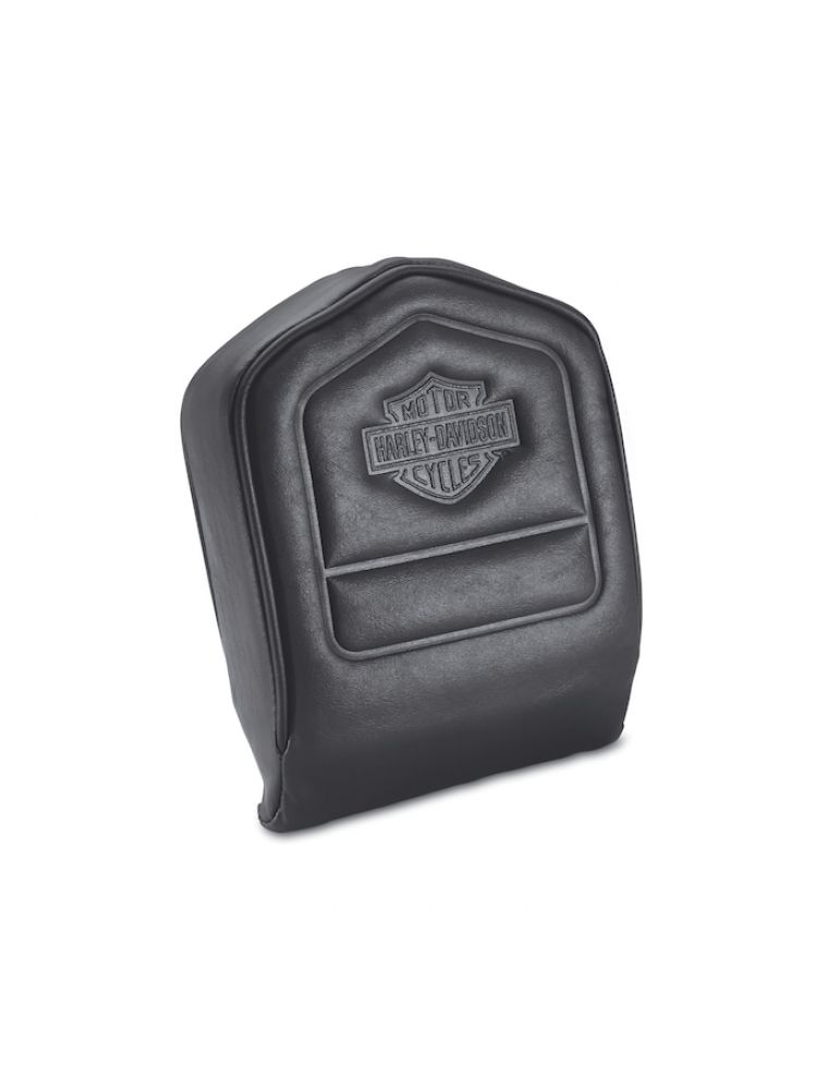 Low Backrest Pad with Embossed Bar &amp; Shield Logo