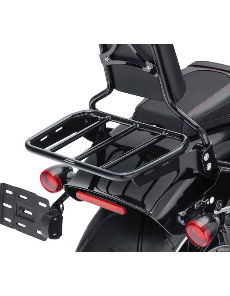 Sport Luggage Rack for HoldFast Sissy Bar Uprights - Gloss Black