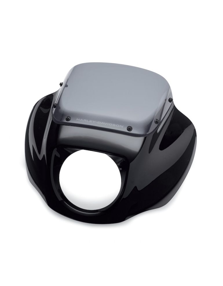 Vivid Black Softail Quarter Fairing
