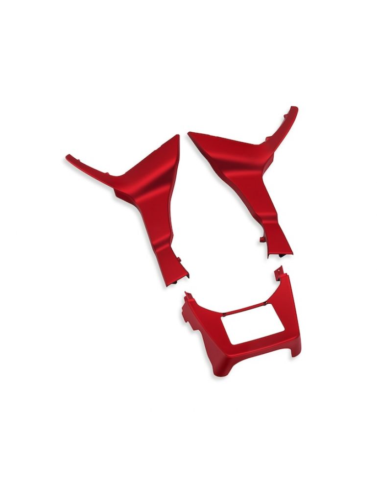 Wicked Red Denim Road Glide Fairing Spoiler