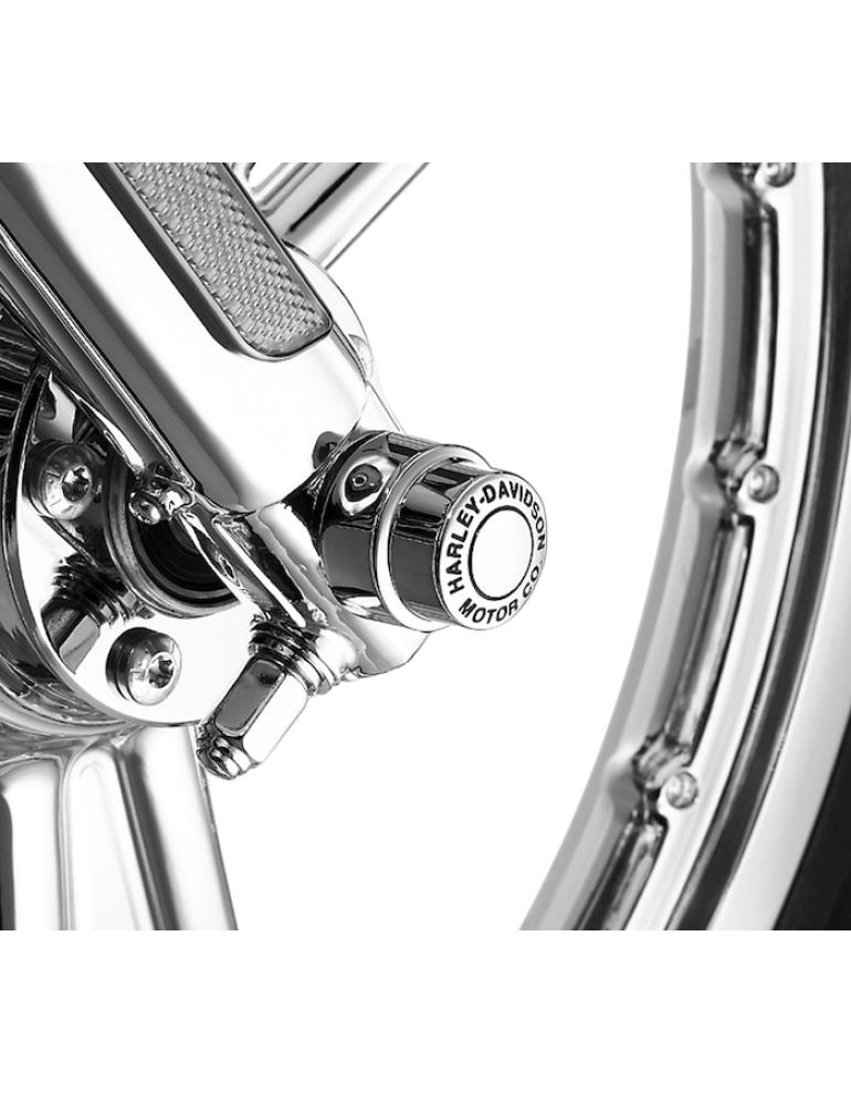 Harley-Davidson Motor Co. Front Axle Nut Cover Kit