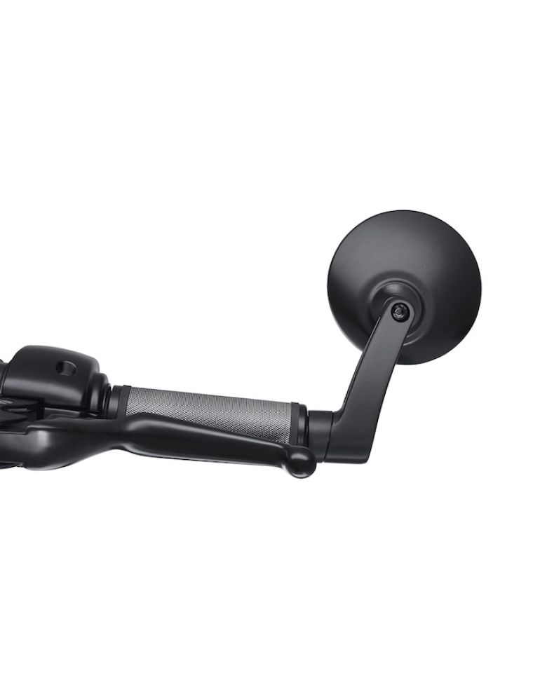 Round Bar End Mirror - Left