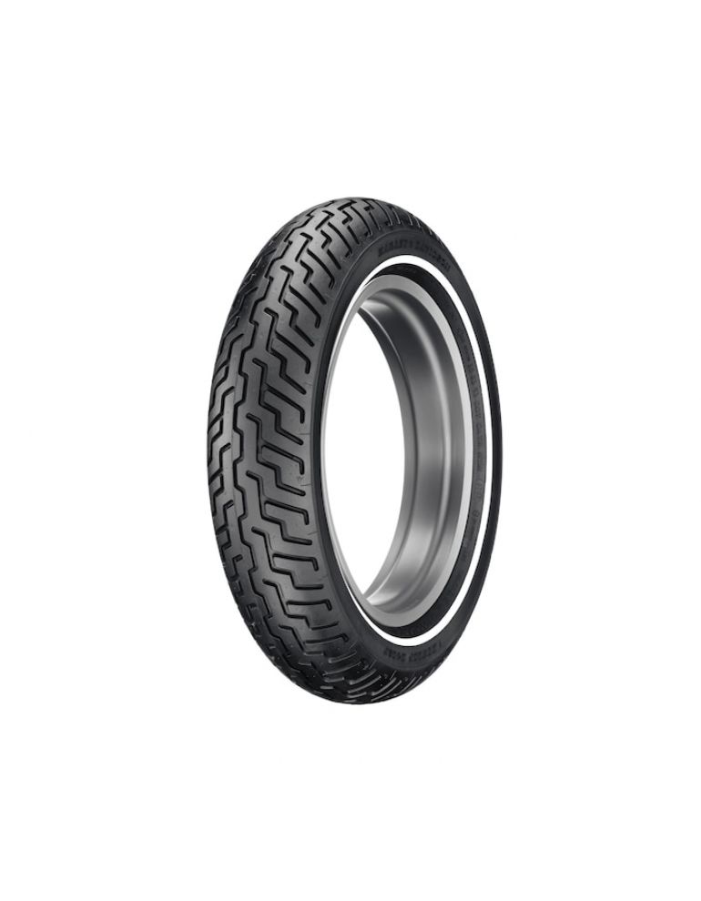 Dunlop Tire Series - D402F MT90B16 Slim White Stripe - 16 in. Front