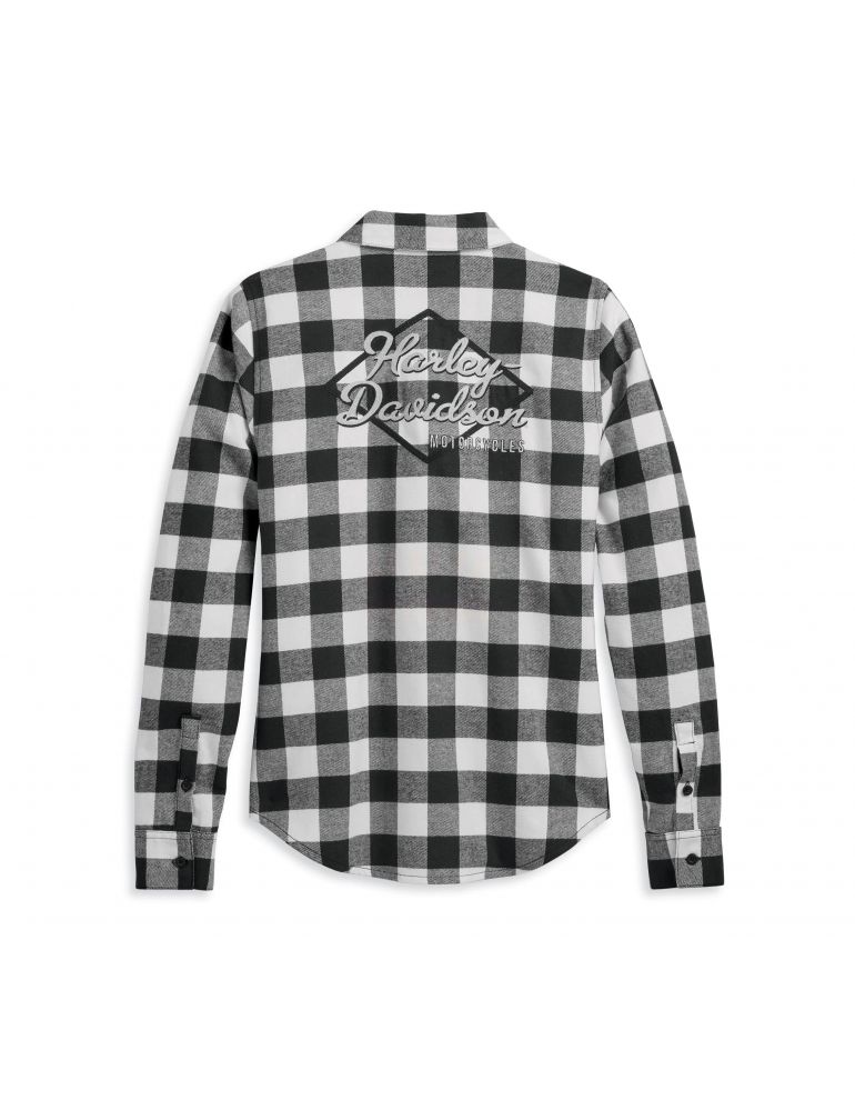 Жіноча сорочка HD Retro Buffalo Plaid Shirt розмір XS