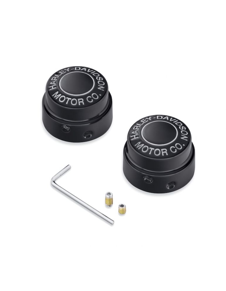 Harley-Davidson Motor Co. Front Axle Nut Covers