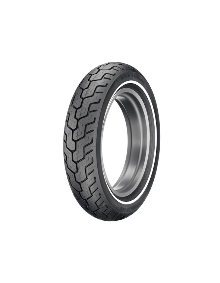 Dunlop Tire Series - D402 MU85B16 Slim Whitewall - 16 in. Rear