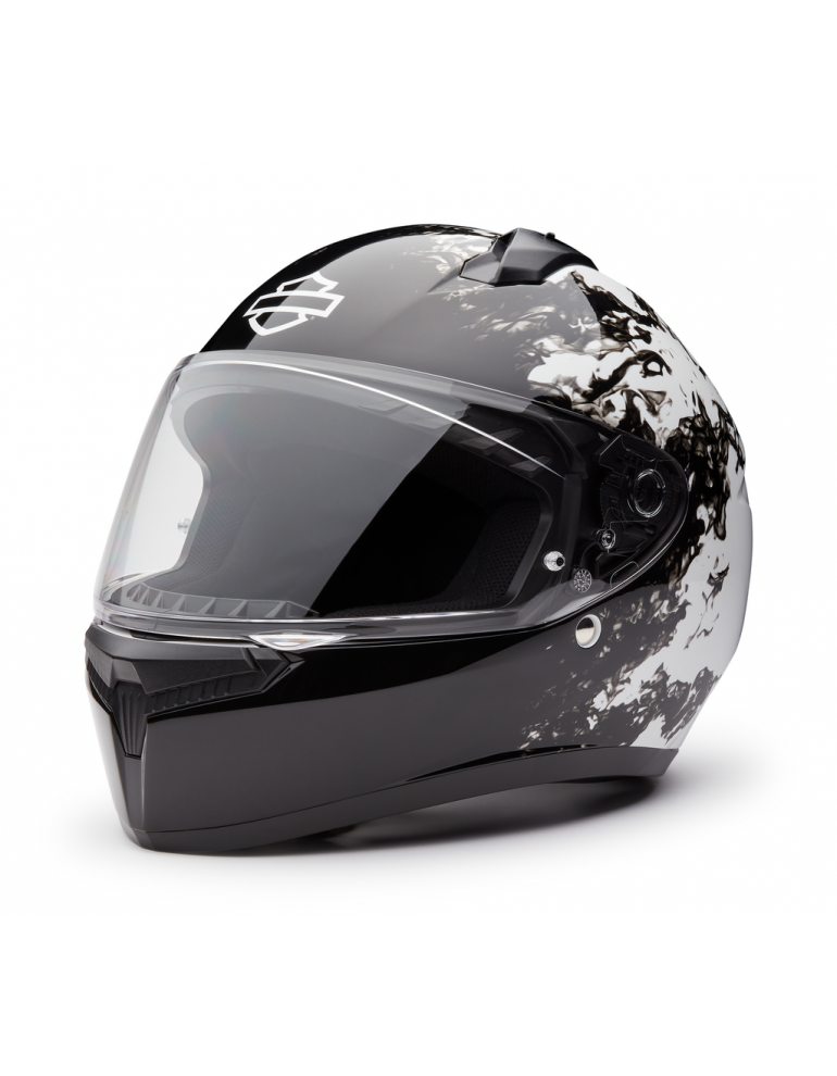 Шолом інтеграл H-D® VELO H34 колір Чороно/Білий розмір M
