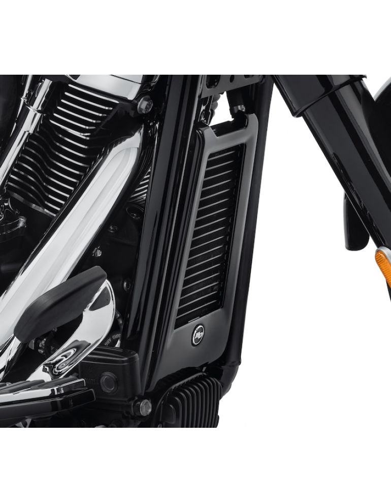 Oil Cooler Cover - Gloss Black
