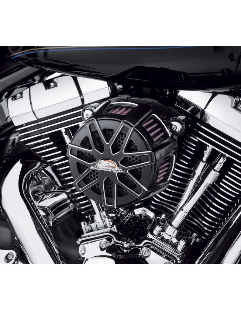 Screamin' Eagle Chisel Extreme Billet Air Cleaner Kit