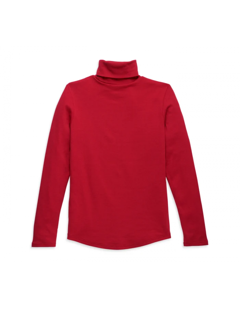 Жіночий реглан водолазка Milwaukee Rib Turtleneck колір Chili Pepper розмір XS