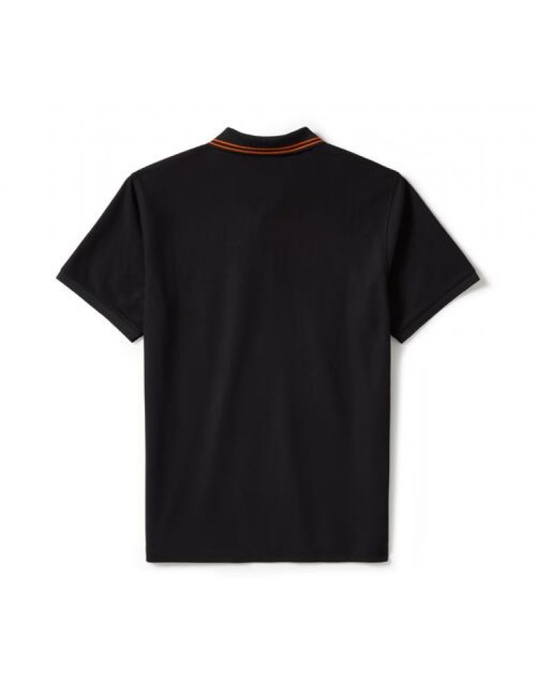 Чоловіче поло POLO-KNIT,BLACK розмір M