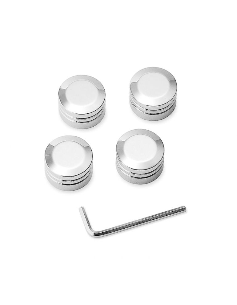 Chrome Headbolt Covers