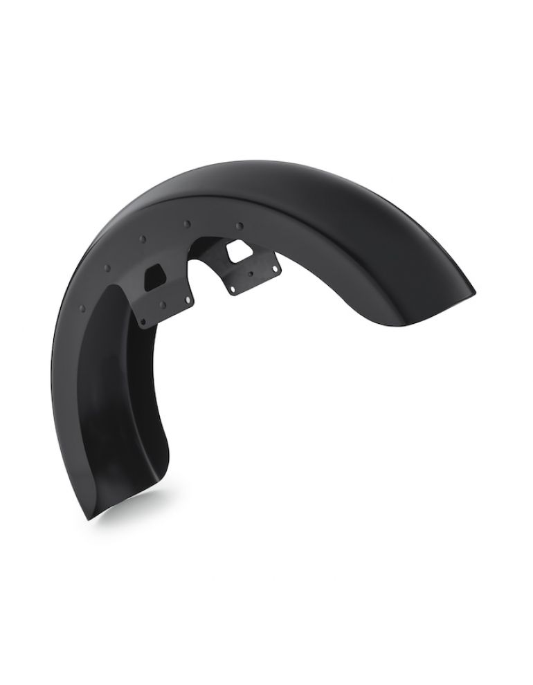 Black Denim Custom Wrapped Front Fender