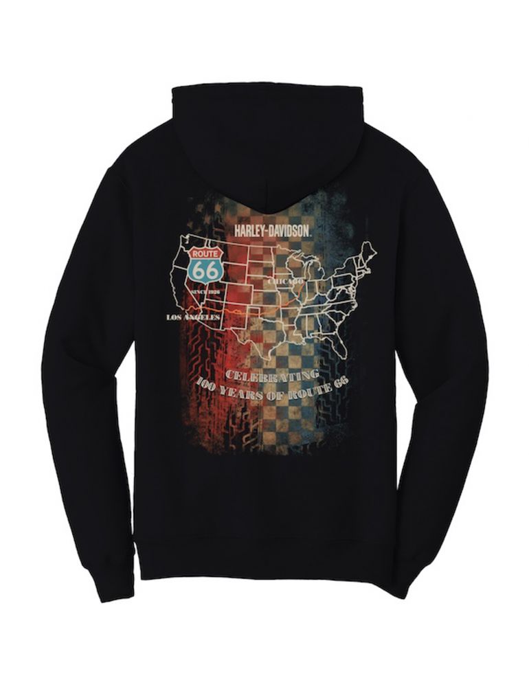 Худі фліс H-D® Route 66 Anniversary розмір L