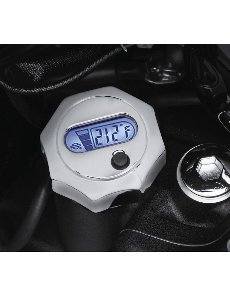 Oil Level and Temperature Dipstick with Lighted LCD Readout