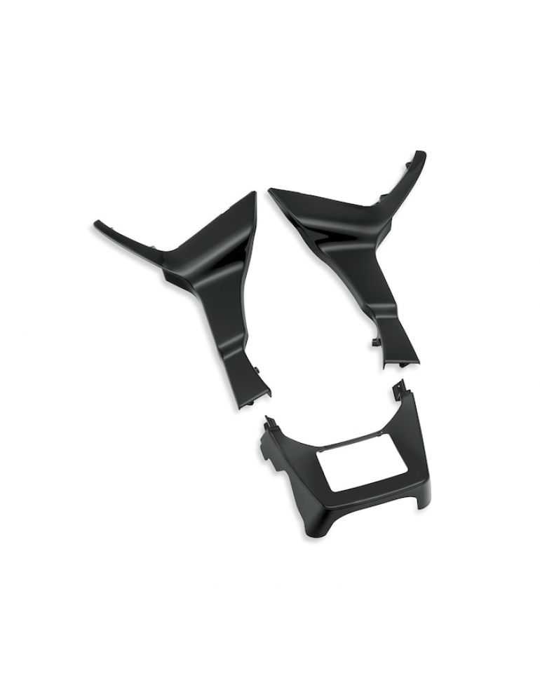 Vivid Black Road Glide Fairing Spoiler