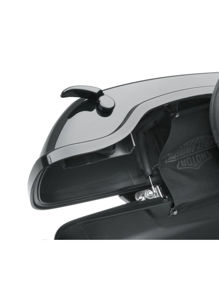 Gloss Black Saddlebag Latch Kit
