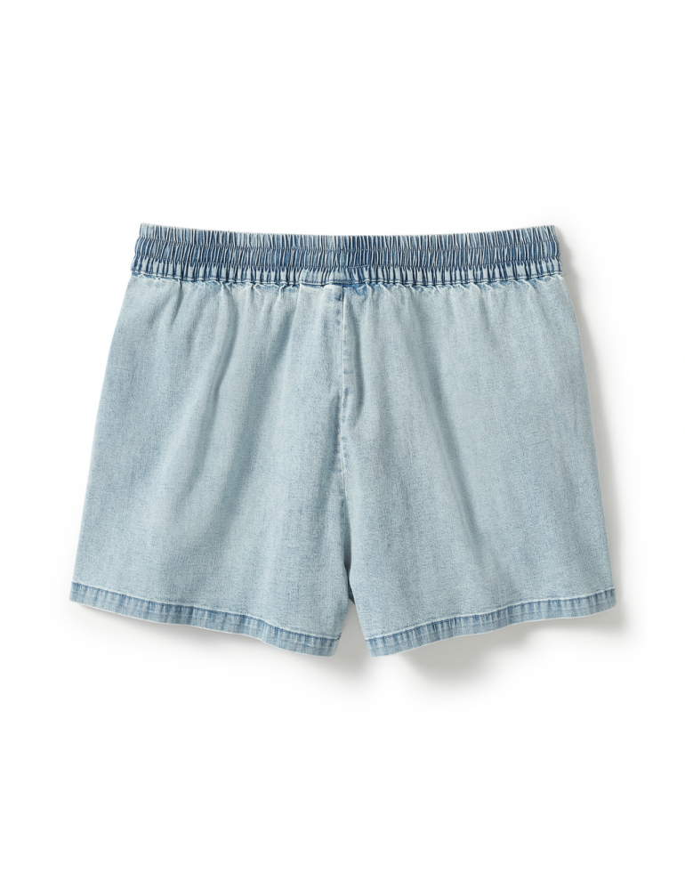 Жіночі шорти джинсові SHORTS-DENIM,LIGHT BLUE розмір M