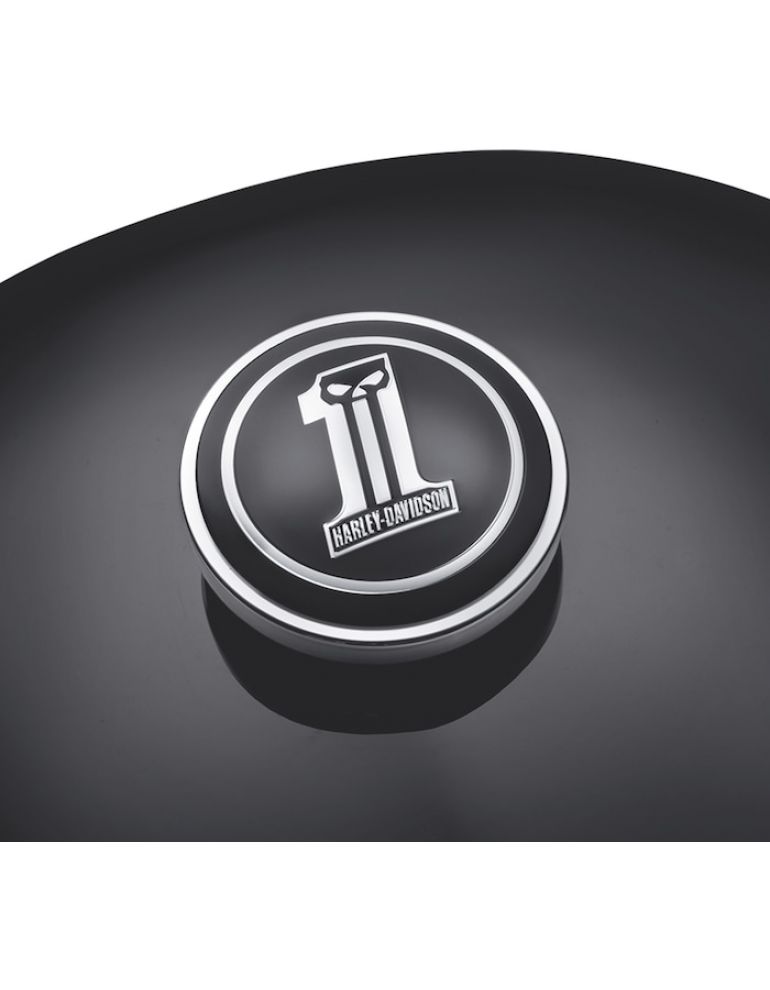 Dark Custom Logo Fuel Cap Medallion