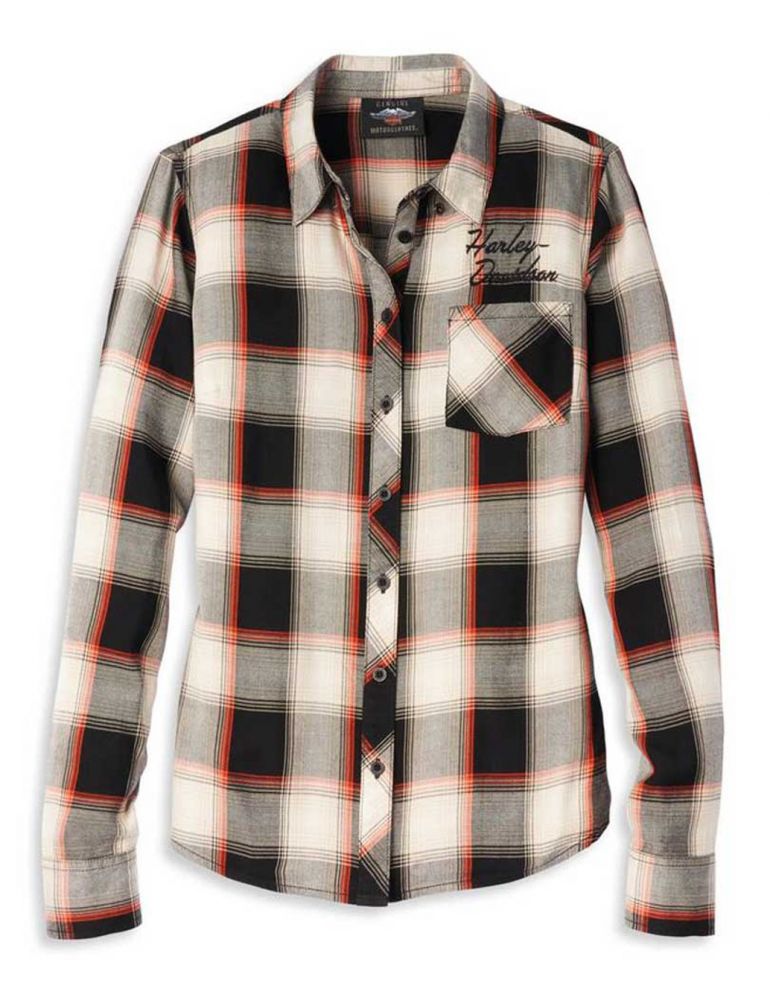 Сорочка жіноча Harley-Davidson® Women's Iconic Embroidered розмір XS