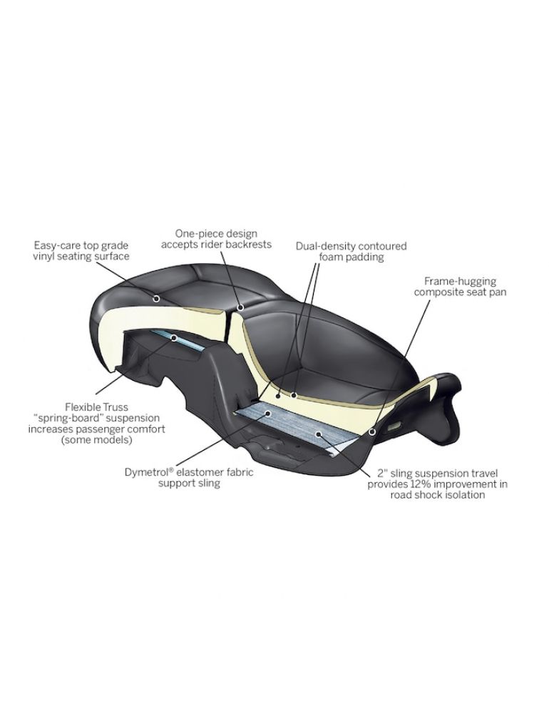 Harley Hammock Rider Touring Seat