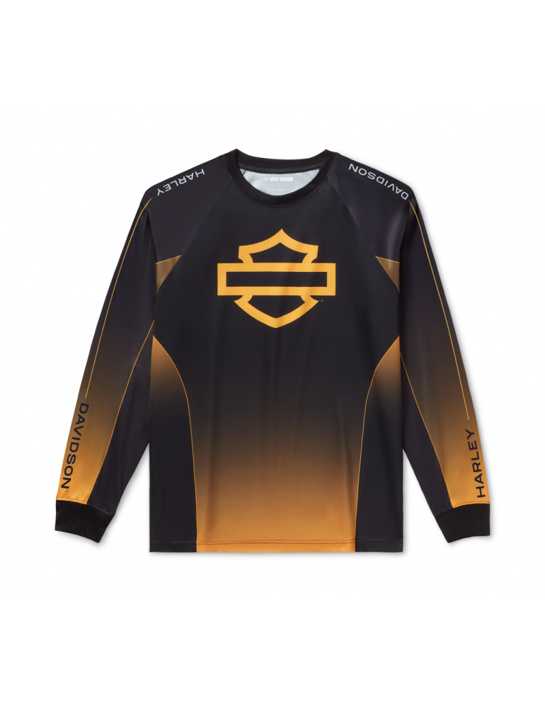 Лонгслів чоловічий MOTO JERSEY-KNIT,SELF EXPRESSION,YELLOW розмір XL