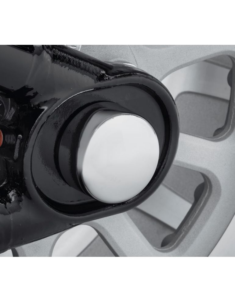 Rear Axle Nut Covers - Chrome