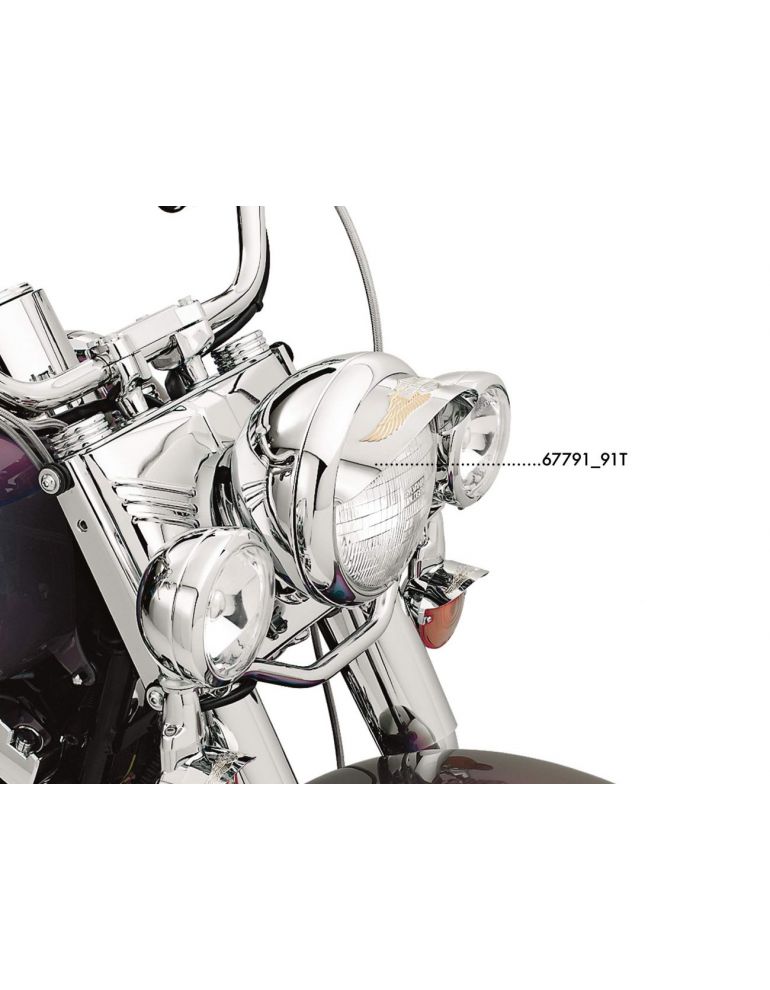 Eagle Wing Headlamp Visor