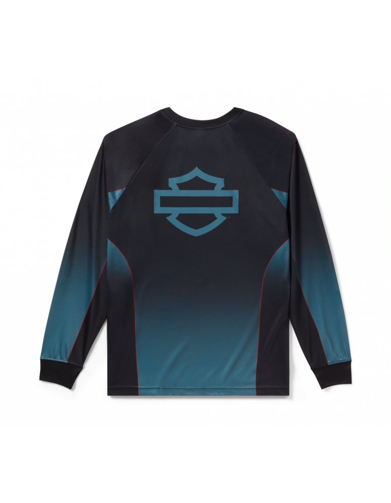 Реглан чоловічий MOTO JERSEY-KNIT,GRAND TOURING,GREY/RED розмір XXL