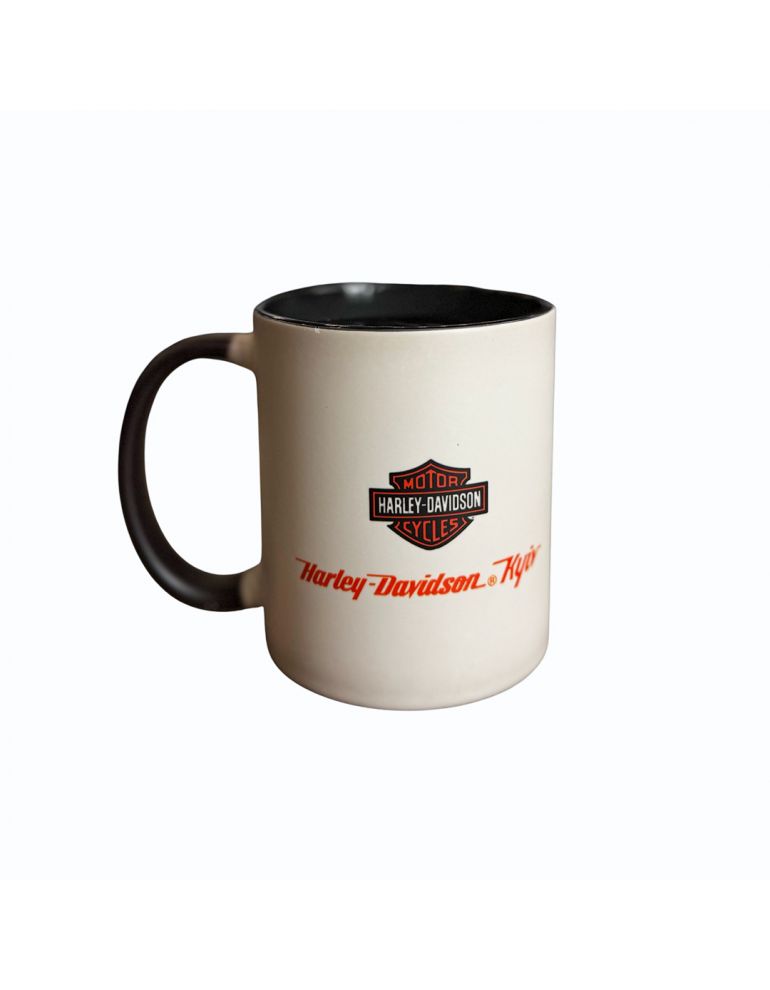 Чашка хамелеон Harley-Davidson KYIV Black&amp;WHITE