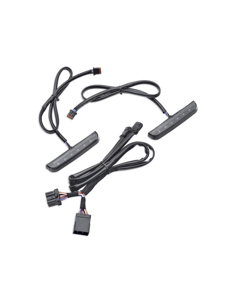 Electra Glo™ Stealth Auxiliary LED Run/Brake/Turn Lamp - Smoked Lens
