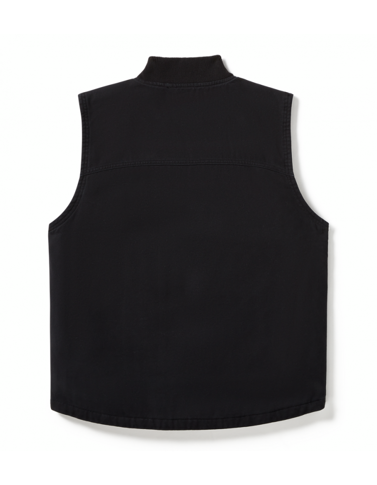 Жилет чоловічий VEST-DICKIES,WOVEN,QUILTED,BLACK розмір M