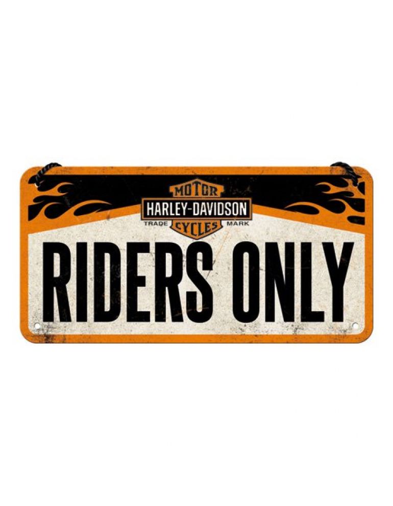 Табличка Harley-Davidson Rider only
