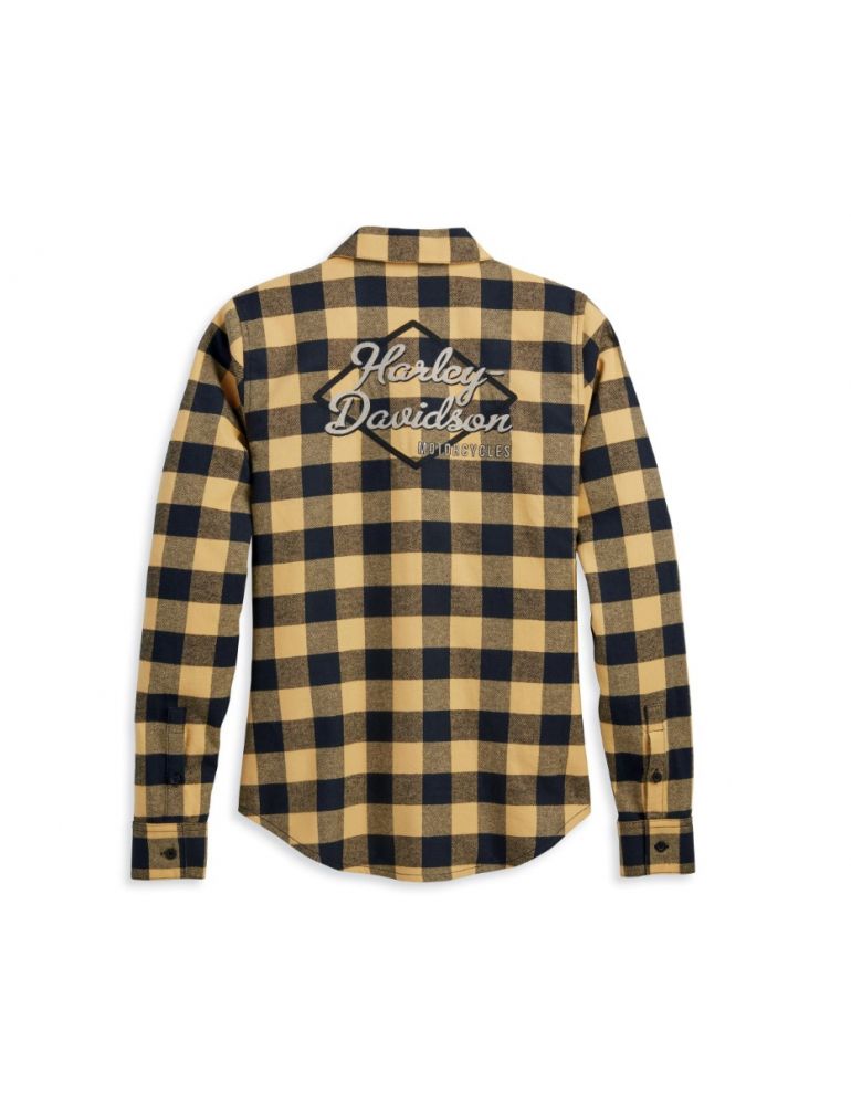 ЖІНОЧА СОРОЧКА В СТИЛІ РЕТРО BUFFALO YD PLAID РОЗМІР XS