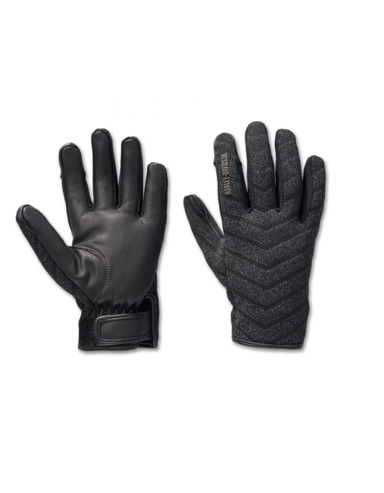 ПЕРЧАТКИ ЖІНОЧІ HARLEY-DAVIDSON DYNA BLACK РОЗМІР XS