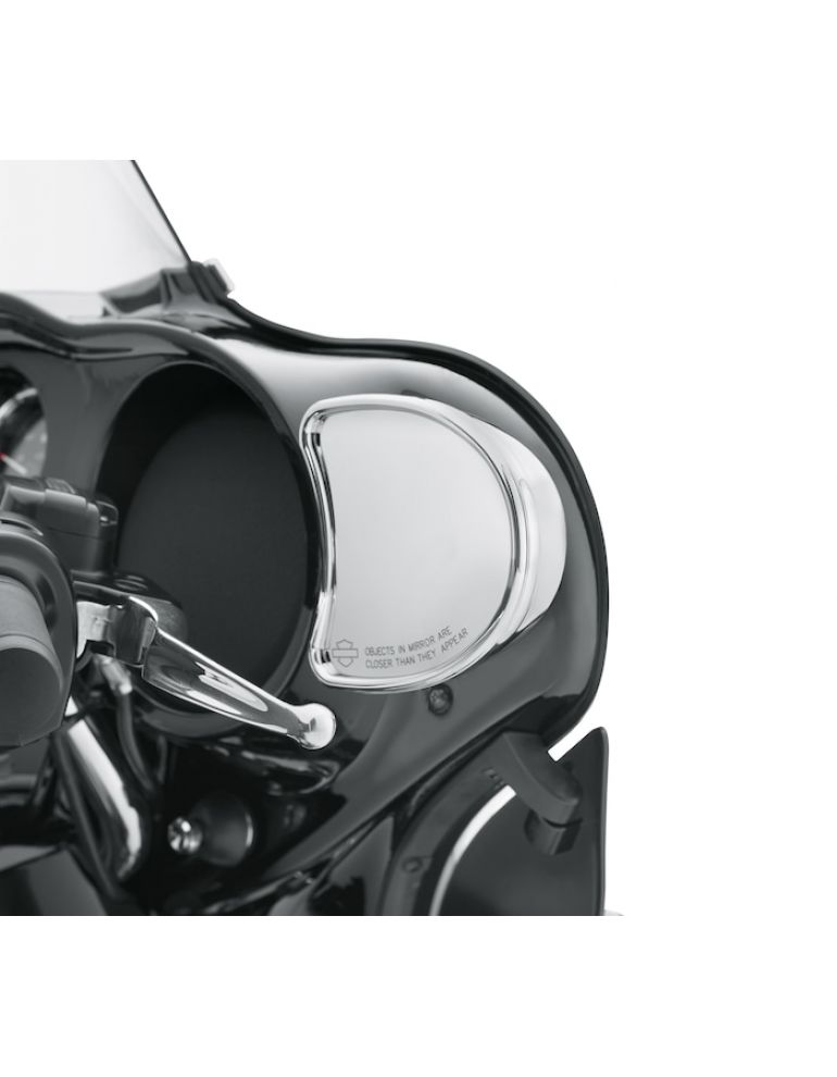 Chrome Fairing Mount Mirrors
