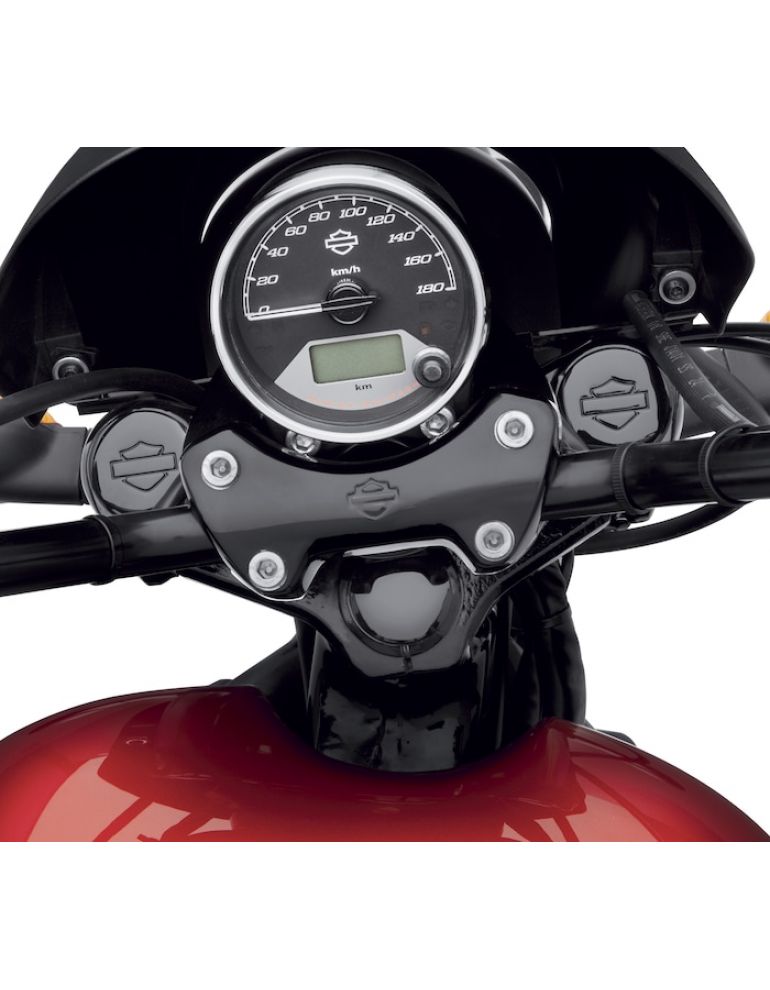 Fork Tube and Steering Stem Cover Kit - Gloss Black